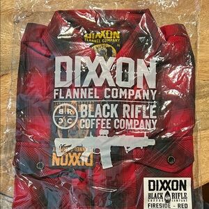 DIXXON Fireside Red Plaid Flannel
